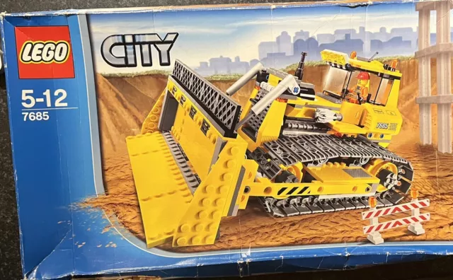 Lego bulldozer sales 7685