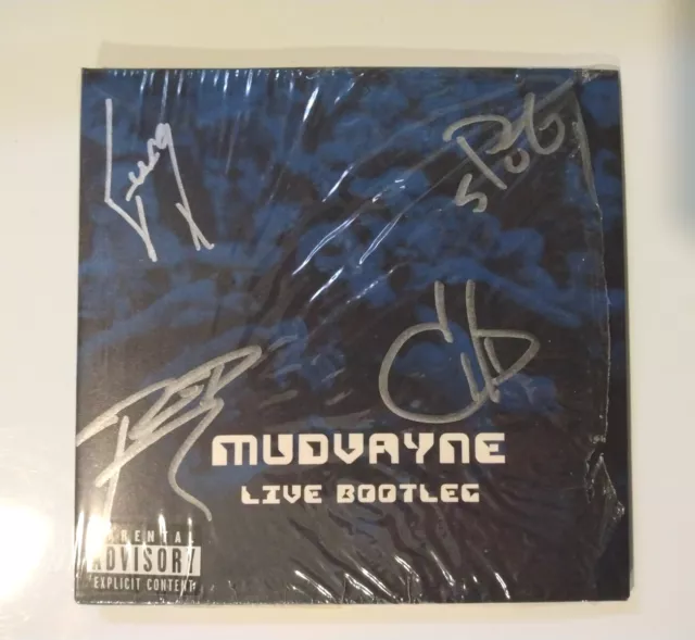 Mudvayne Autographed Live Bootleg RARE w/Disc In Plastic Never Played - Nu Metal