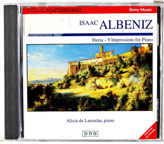 Isaac Albeniz - Iberia - 9 Impressions For Piano - CD PreOwned