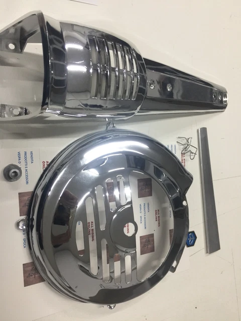 Coprivolano Vespa 50 Copriventola Cromato Per Vespa 50 Special