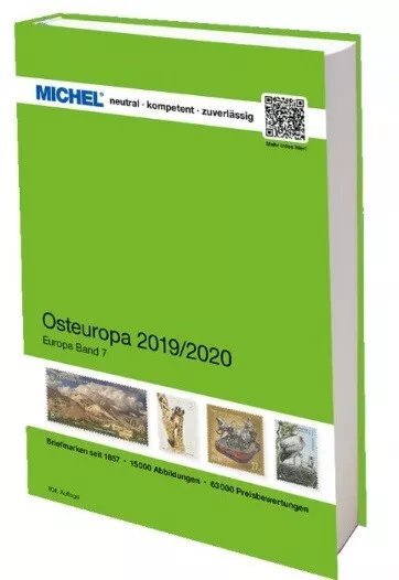 Briefmarken Katalog Michel Osteuropa 2019-2020 neu 74€