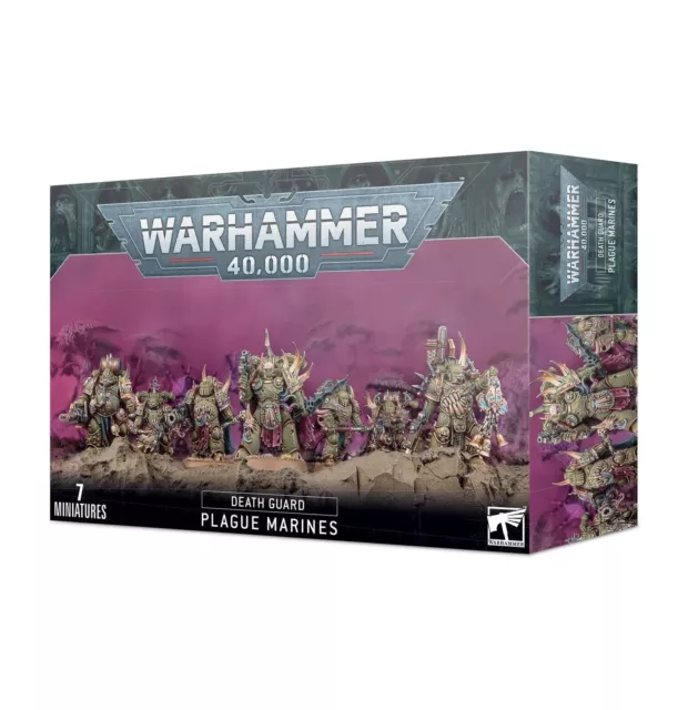 Games Workshop - Warhammer 40K - Death Guard Plague Marines - Brand New - Sealed