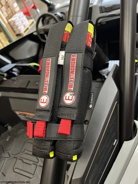 ELEMENT E50 40050 Fire Extinguishers 2  + 2 Tactical Roll cage Molle Mount 2sets