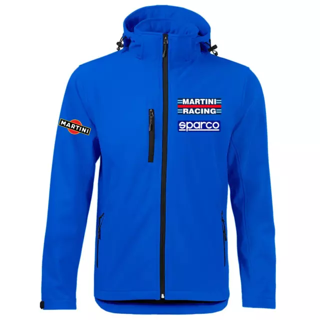 Abbigliamento Martini Racing Softshell Uomo Moto Giacca Antipioggia Invernale