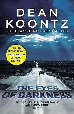 Koontz, Dean : The Eyes of Darkness: A gripping suspens FREE Shipping, Save £s