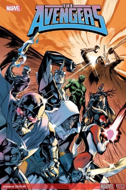 AVENGERS #8 - COVER A IMMONEN (Marvel, 2023, First Print)