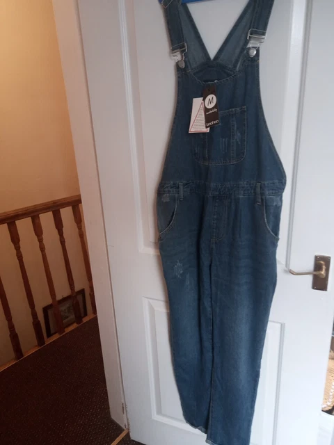 Maternity Dungarees Bohoo talla 10 nuevo con etiquetas