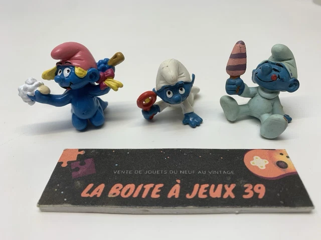Suspension Plafonnier Schtroumpfette Balançoire – Signé Melek Fecht, Peyo