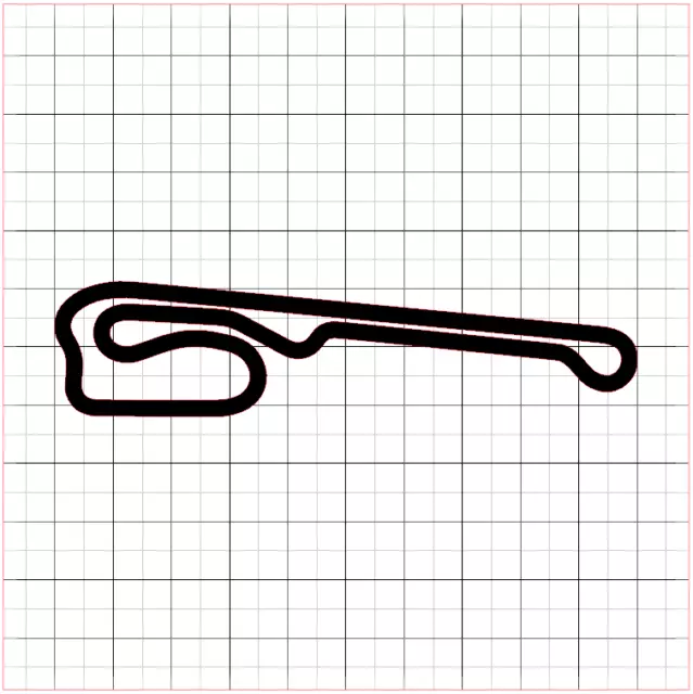 FL – Palm Beach International Raceway Sticker - Race track sticker
