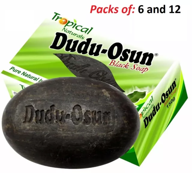 Dudu Osun Soap Black African Tropical Naturals Best for Eczema Psoriasis Acne