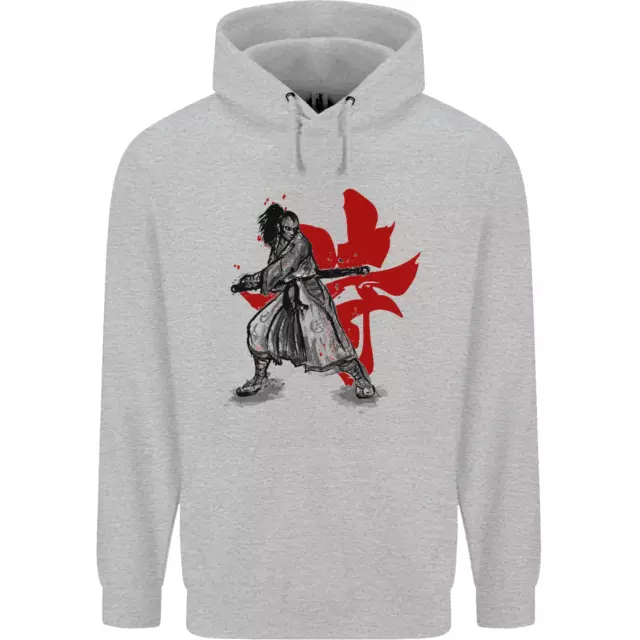 Samurai Spirit MMA Mixed Martial Arts Mens 80% Cotton Hoodie