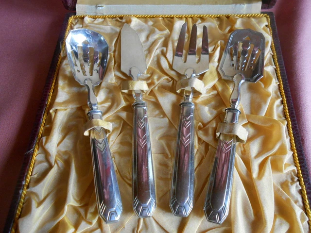 Coffret Couverts à Poisson Guy Degrenne – 6 Fourchettes + 6 Couteaux, Art Table