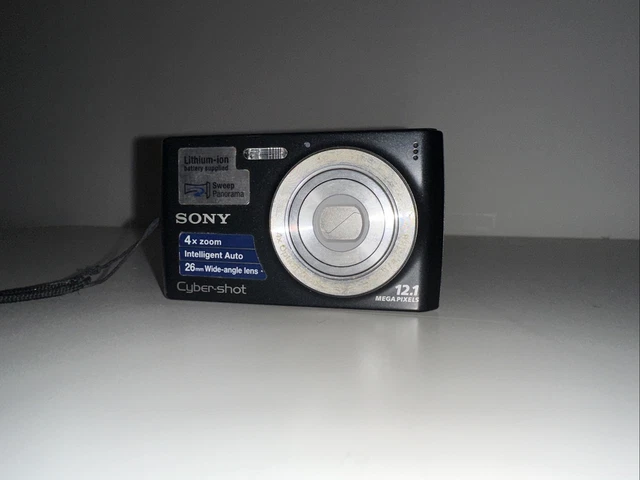 Sony Cyber-shot DSC-W510 12.1MP Digital Camera - Black