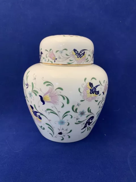 Coalport Bone China PAGEANT Pattern URN Ginger Jar Very Nice e145