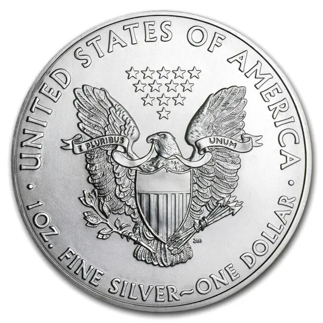 2014 American Silver Eagle in Airtite Holder Brilliant Uncirculated Capsulated 2