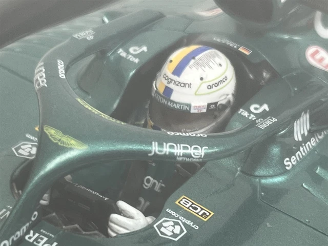 Aston Martin AMR22 #5 Emilia Romagna Gp Sebastian Vettel 2022 1:18 Spark 18S760 10