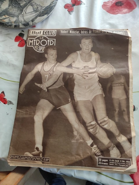 Le Miroir Des Sports N°443 - 25 Janvier 1954 - France-Irlande (Prat) - Bon état