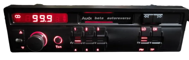 Audi Beta CC Radio Autoradio Alpine A3 A4 A6 A8 Quattro Oldtimer Youngtimer