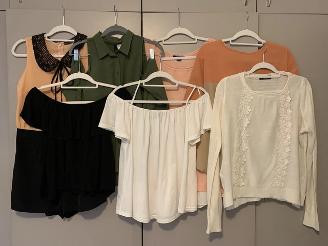 Ladies Size 12 Clothes Bundle JobLot Casual Tops Atmosphere New Look H&M Esmara