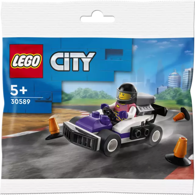 LEGO CITY Go-Kart Racer 30589 New Sealed  Polybag.