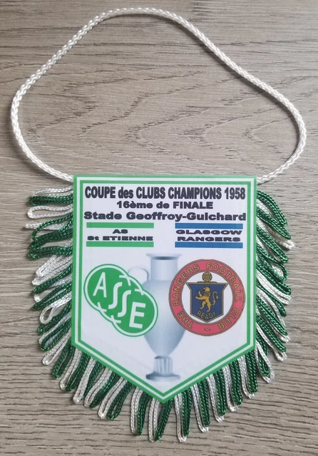 AS Saint-Étienne - Glasgow Rangers, 8ème De Finale Aller Coupe Des Clubs Champions Europeens Glasgow Rangers
