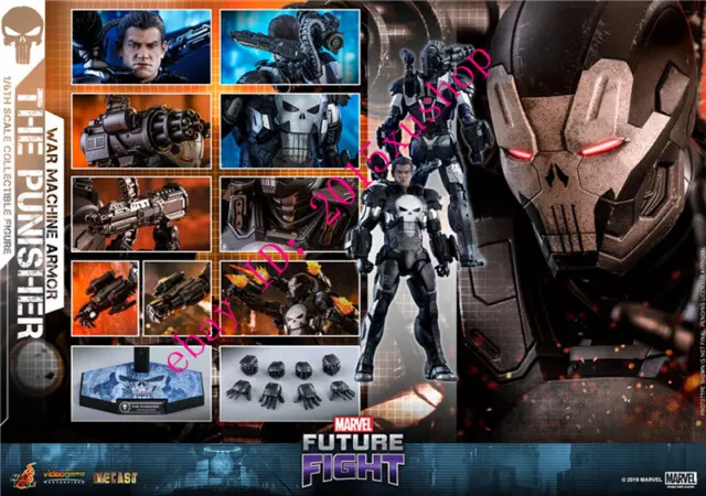 Hot Toys VGM33D28 MARVEL Future Fight 1/6 The Punisher (War Machine Armor)