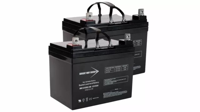 FERRUPS FE 500VA Best Power UPS  Battery Replacement Set of 2