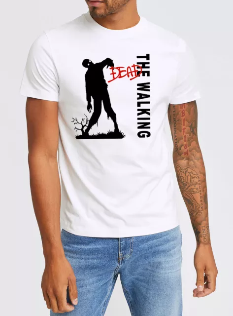 Tshirt the walking dead  version michael Jackson "Bad"