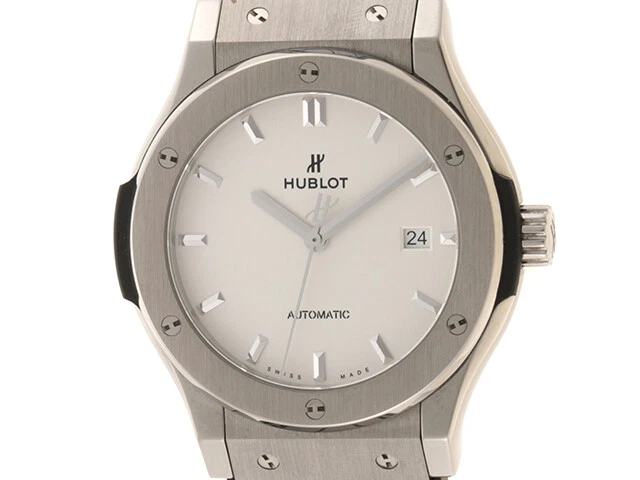 HUBLOT Classic Fusion Opaline 542.NX.2611.LR Men's Watch From Japan G0604