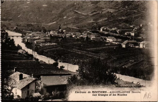 CPA Env. de Moutiers - Aiguelanche - Les Granges et les .. (651861)