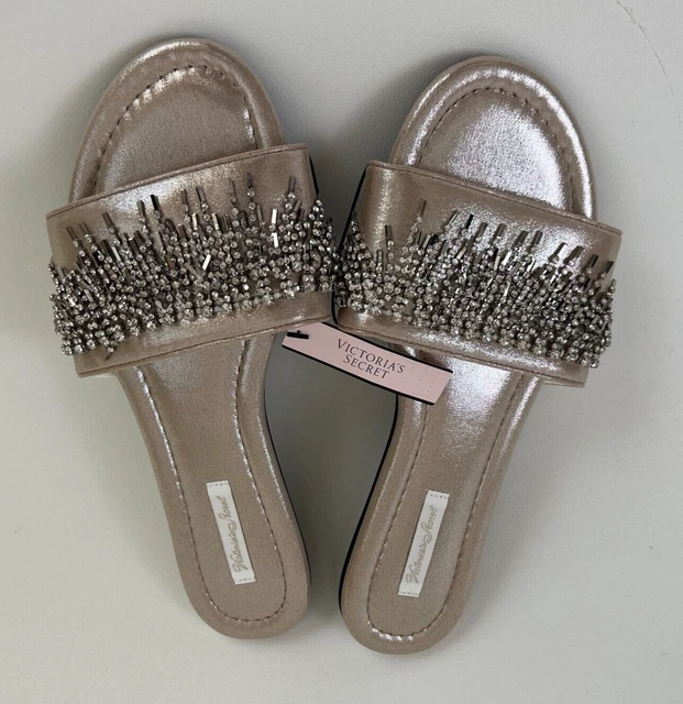 Victoria secret rhinestone slides 2025