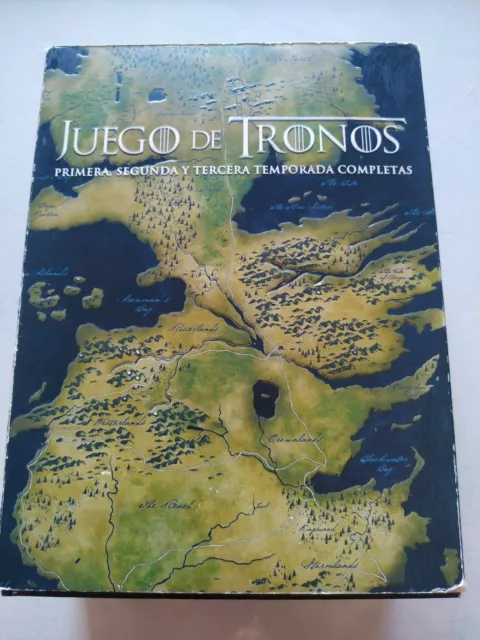 Juego de Tronos Temporadas 1-2-3 Completas HBO - DVD Español Ingles Region 2 Am