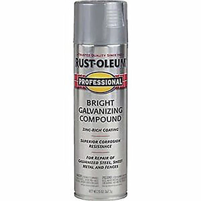 RUST OLEUM STOPS RUST Cold Gray Galvanizing Compound Spray 12 Oz 15 