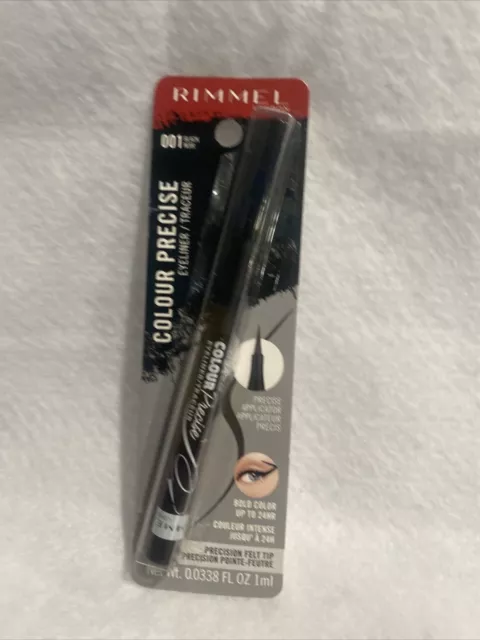 Rimmel London Colour Precise Eyeliner, Black