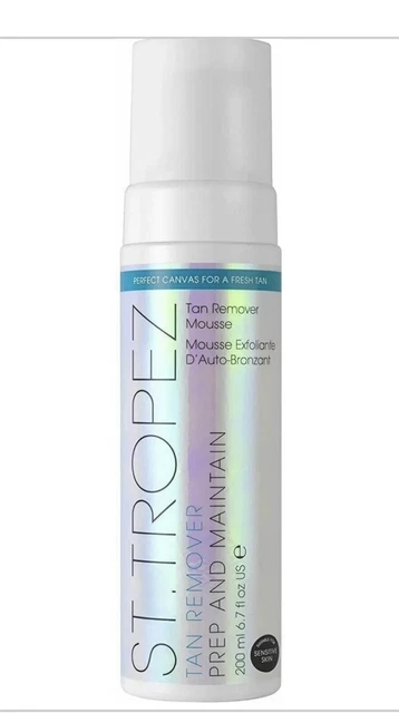 St.Tropez Tan Remover Prep & Maintain Tan Remover Mousse 200ml Brand New