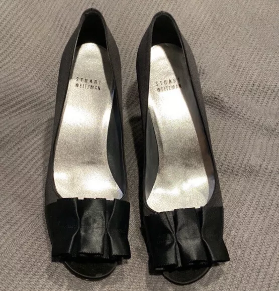 Stuart Weitzman 7.5 Heels, Black
