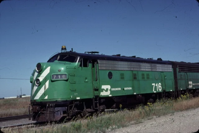 Burlington Northern   Original Railroad Slide    Bn