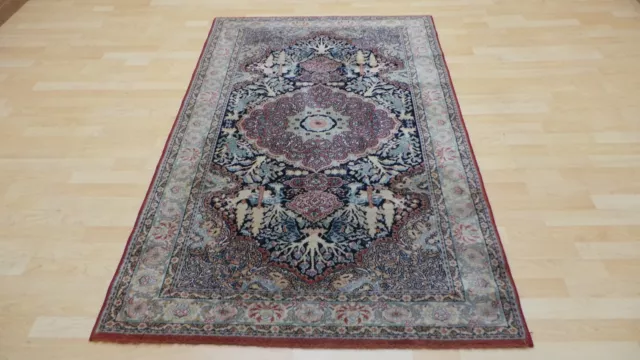 PERSAIN design CARPET RUG Oriental Wool Living Room Vintage 6ft x 3ft 11"