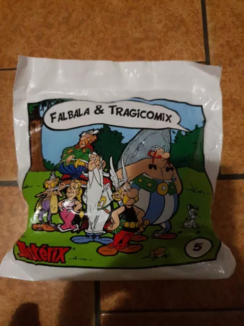 2 figurines n°4 Falbala et Tragicomix ASTERIX Astérix McDO McDonald's 2019 Neuf