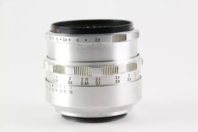 Objektiv Carl Zeiss Jena T 2.8 50mm - M42 Gewinde