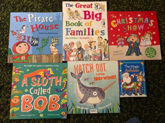 6 x Kids Childrens Book Books Bundle (Job Lot) Stories, Reading, Bedtime Story