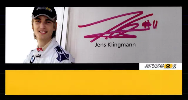 Jens Klingmann Autogrammkarte Original Signiert Motorsport+G 17540