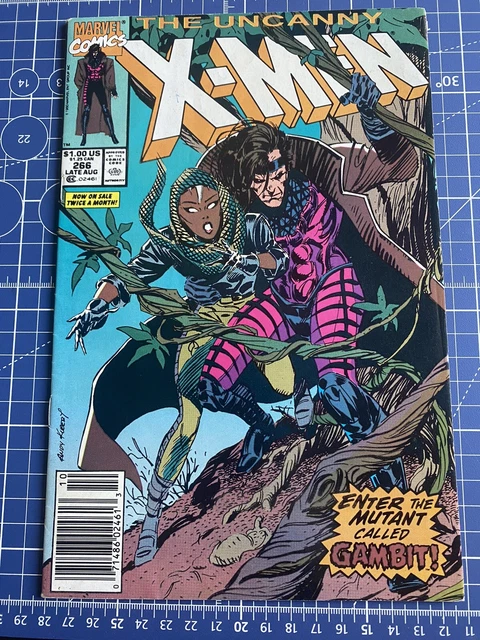 1990 MARVEL Comics UNCANNY X-MEN #266 1st appearance of GAMBIT  xmen