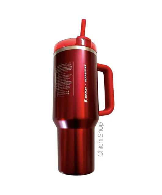 STARBUCKS STANLEY HOLIDAY (40 oz) Red Tumbler 2023 / Brand New!!! 179.