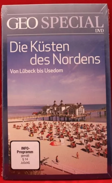 **DVD "Die Küsten des Nordens" GEO SPECIAL**Neu und ungesehen**ovp.