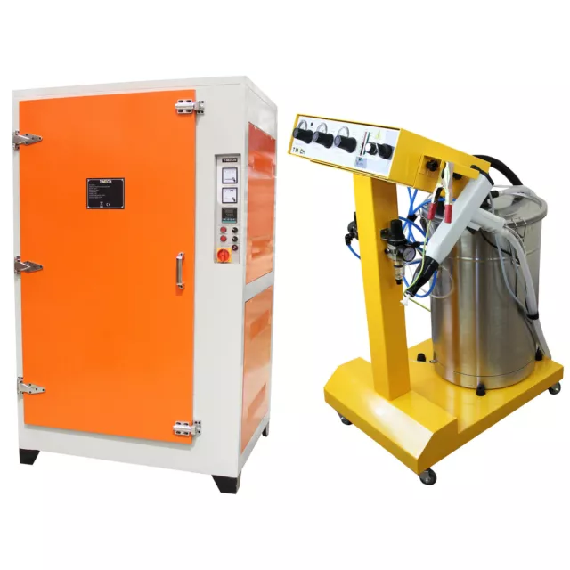 Powder Coating Machine / Curing Oven Wet Paint Drying Industrial Electrostatic