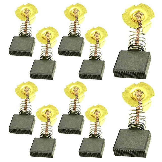 Neuf Brosses Carbone Brosses Pièces Puissance Outils Durable 10X 7 × 18 ×