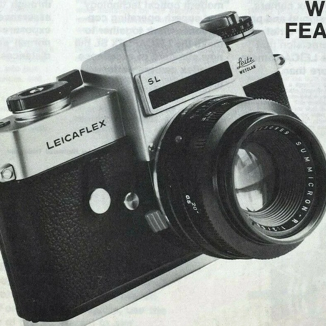 Leitz LEICA LEICAFLEX SL 21 Noteworthy Features BROCHURE English 1968 16pp