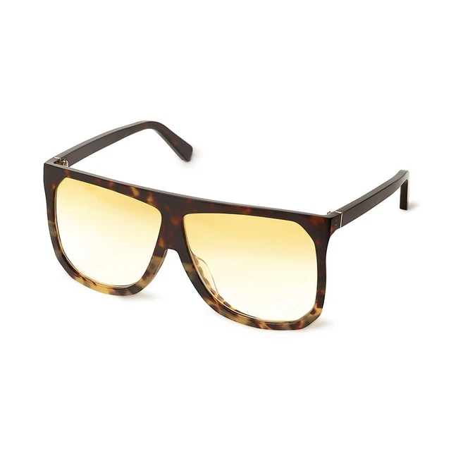 New Authentic LOEWE LW40001I 56E Dark Havana/Blonde Havana/Brown Gradient 63-...