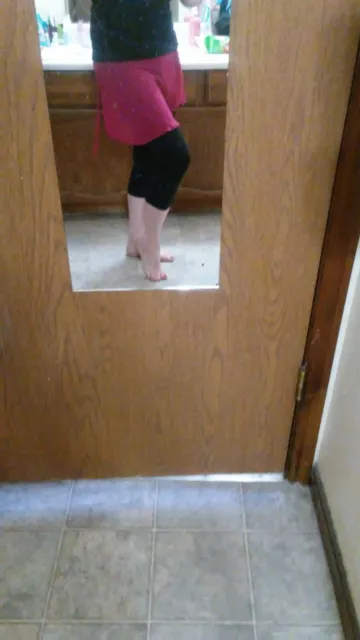 short pink ballet skirt